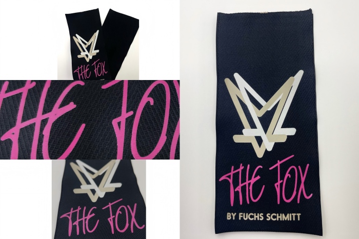 Creșteți-vă marca cu fuziunea perfectă a etichetelor mari din twill și a imprimării din silicon